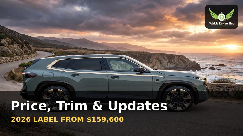 2026 BMW XM price trim Label updates