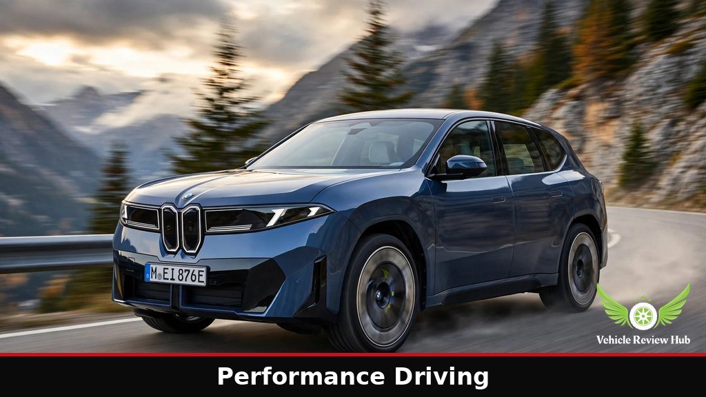 2027 BMW iX3 performance driving