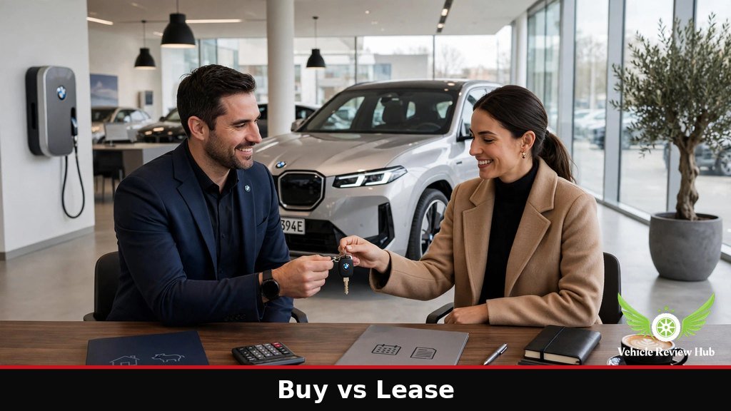 2027 BMW iX3 buy vs lease