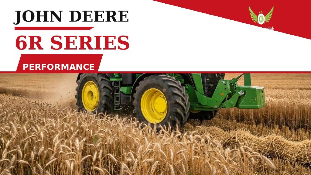 John Deere 6R Series Performance featured banner showing the tractor in a wheat field
