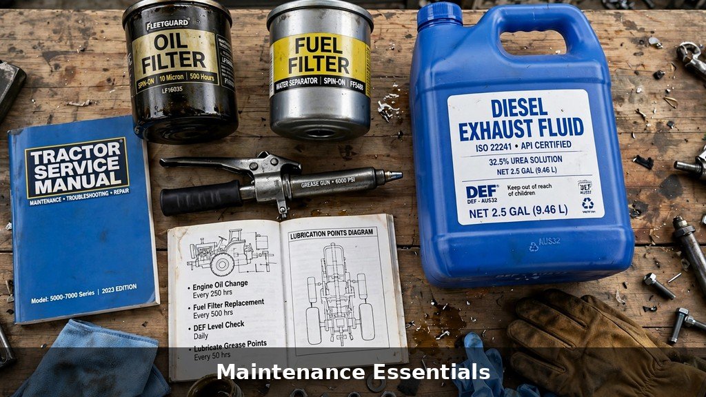 John Deere 7R Series maintenance essentials: filters, DEF and service tools
