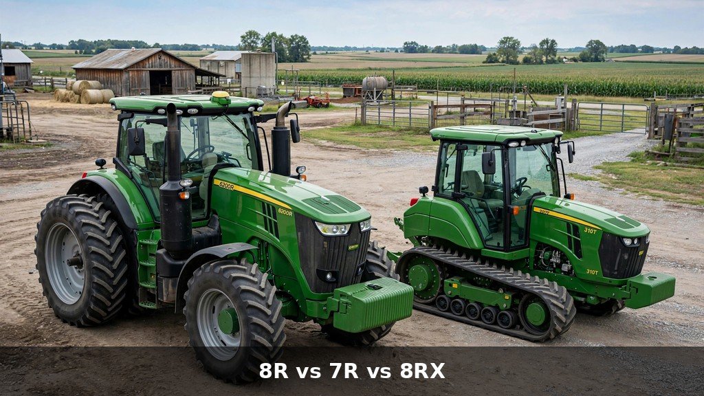 John Deere 8R Series review: 8R wheeled tractor vs 8RX track tractor comparison
