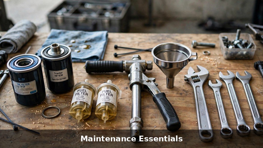 John Deere 8RX Series maintenance - service parts and maintenance essentials