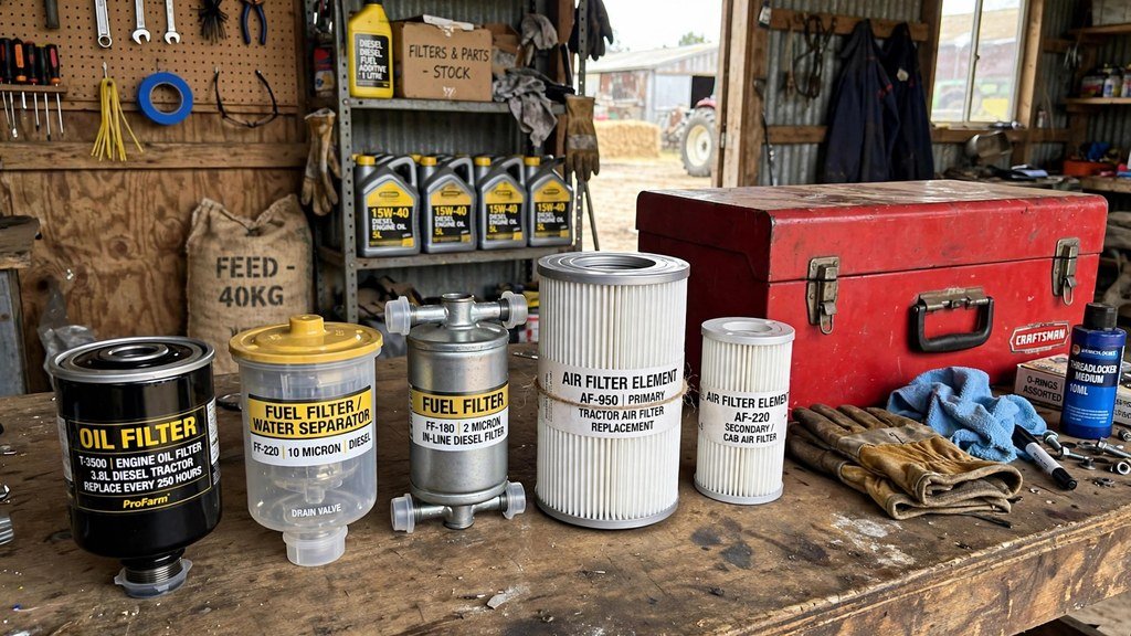 John Deere 9R Series maintenance filters and service parts