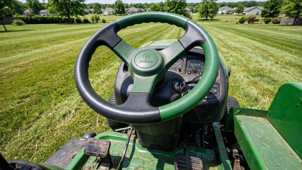 John Deere 100 Series performance hydrostatic pedals and operator comfort - Vehicle Review Hub