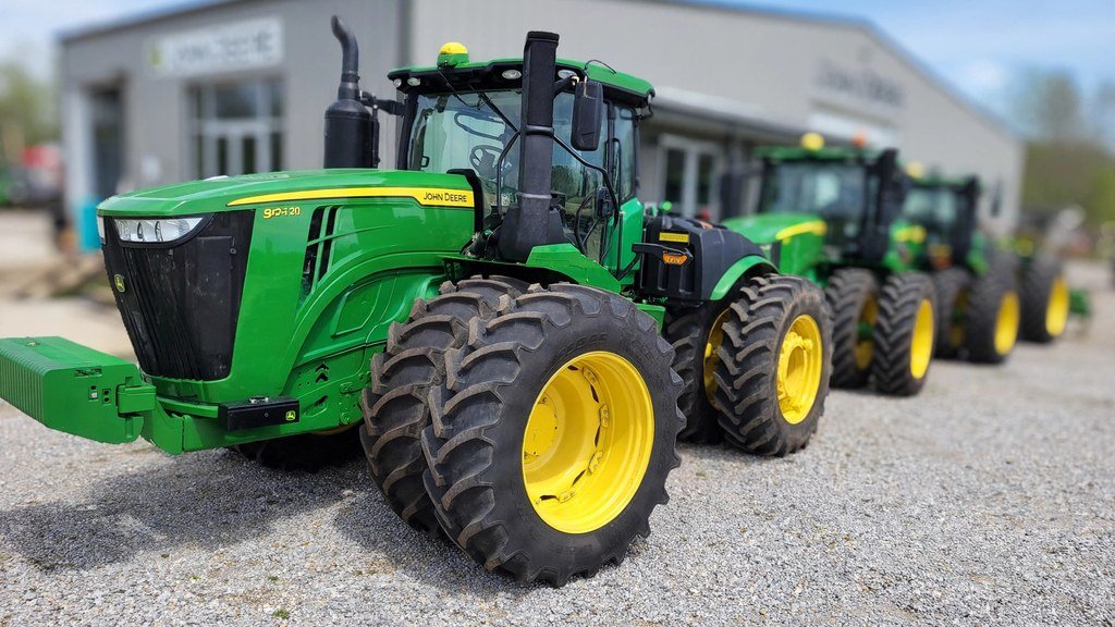 Used John Deere 9630 tractor at a dealer lot - Vehicle Review Hub