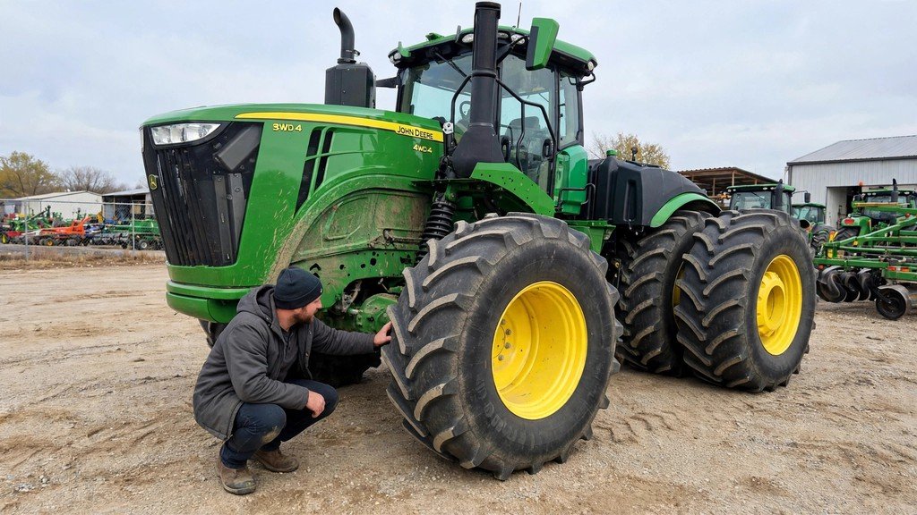 John Deere 9630 used tractor inspection - Vehicle Review Hub