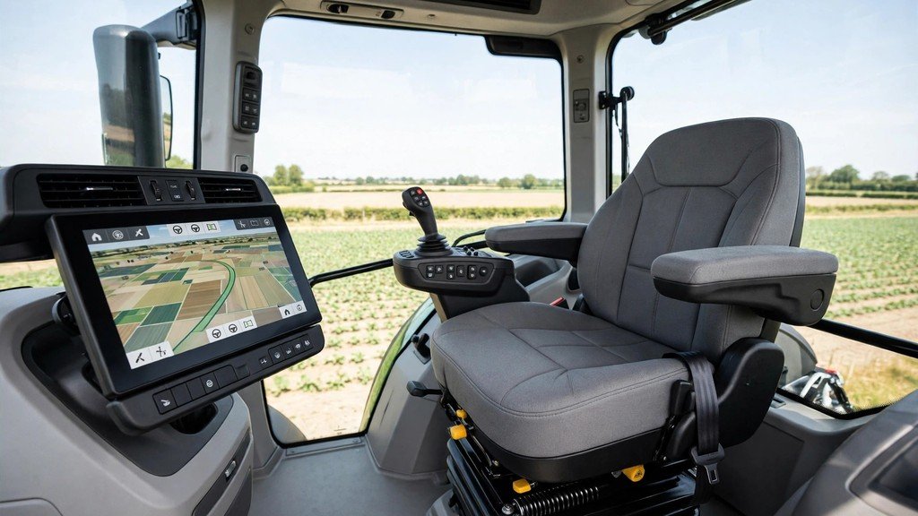 John Deere 9RX 590 performance cab comfort and CommandCenter controls - Vehicle Review Hub