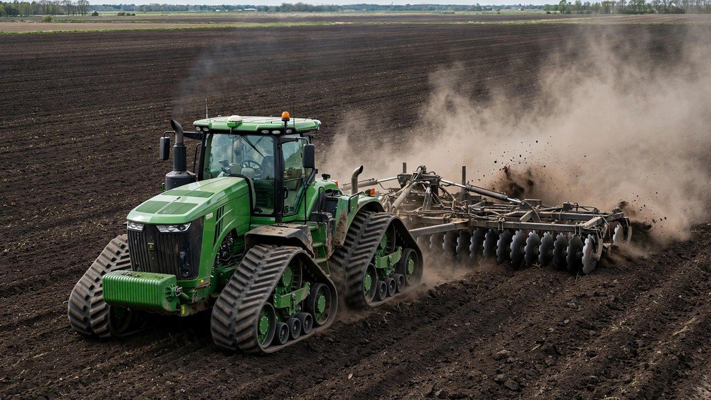 John Deere 9RX 590 performance in heavy tillage pulling a disc ripper - Vehicle Review Hub