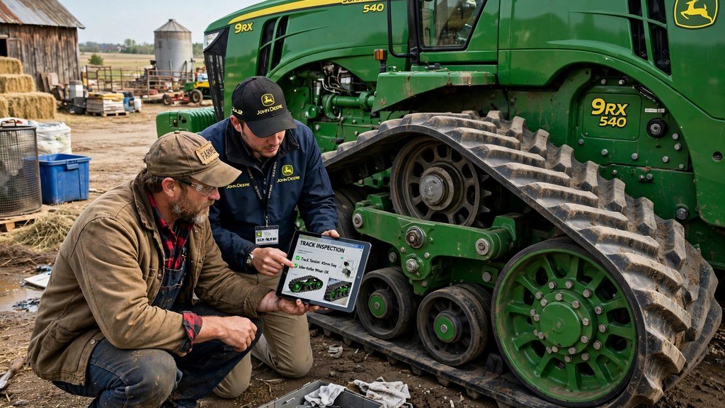 John Deere 9RX 590 used tractor inspection checklist - Vehicle Review Hub