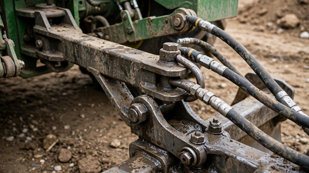 John Deere Scraper-Special Tractors maintenance drawbar and hitch inspection - Vehicle Review Hub