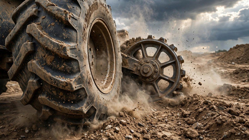 John Deere Scraper-Special Tractors performance and drawbar traction in loose dirt - Vehicle Review Hub