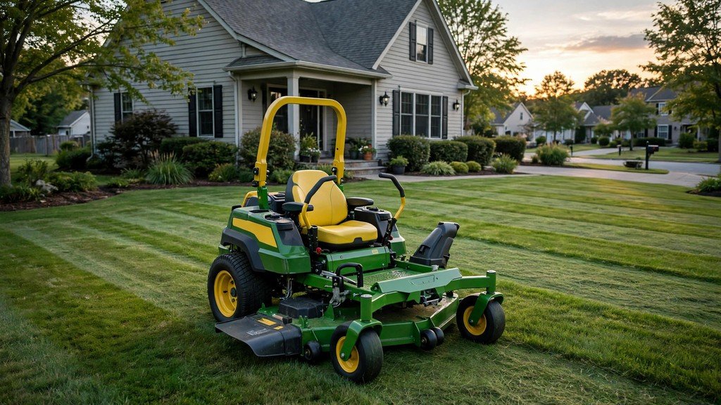 John Deere Z355E owner lawn experience - Vehicle Review Hub
