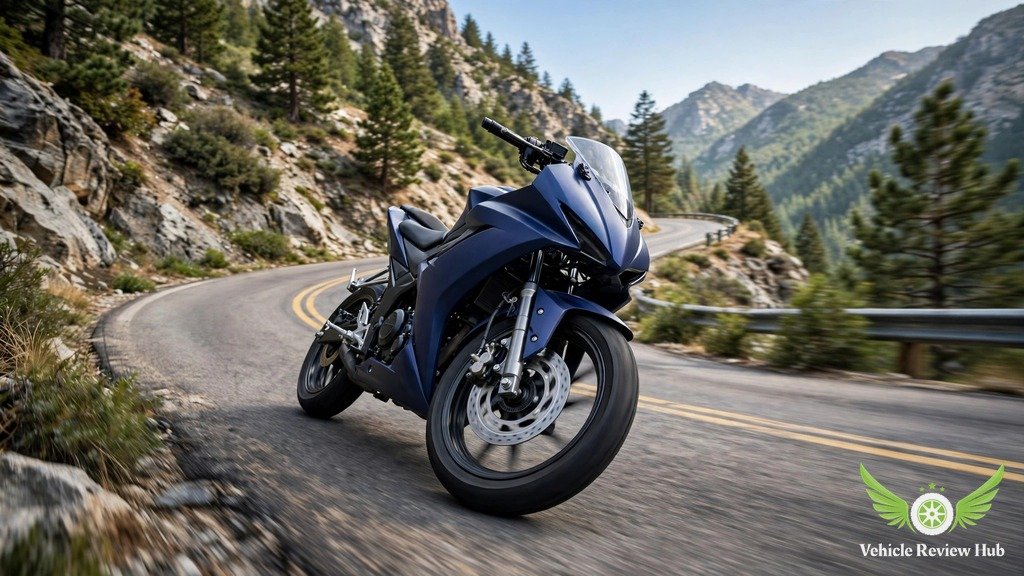 Yamaha YZF-R125 handling and braking