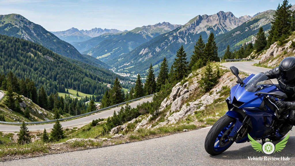 Yamaha YZF-R3 cornering real world riding